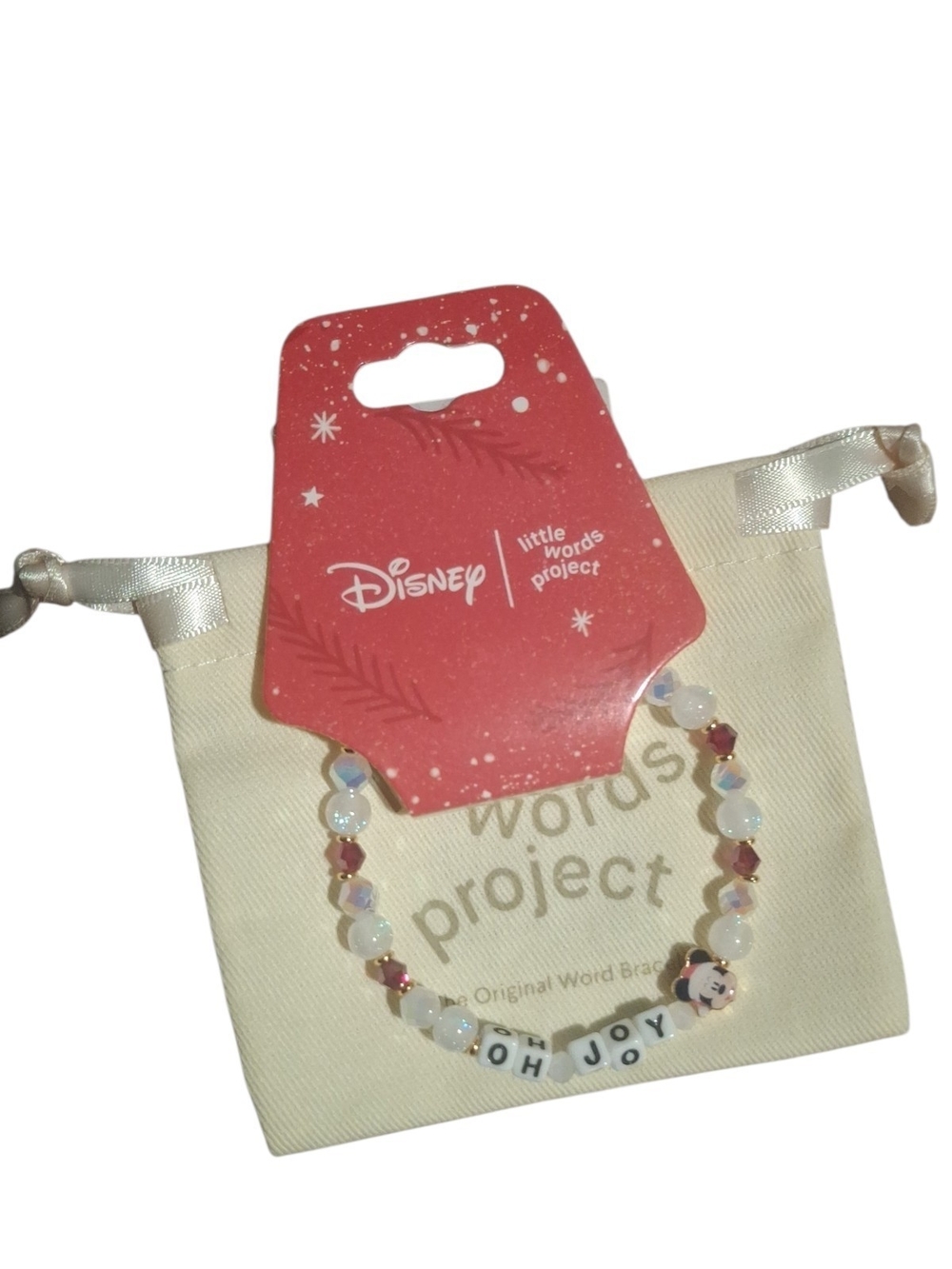 NWT Disney Little Words Project Bracelet❤️🎅🤍